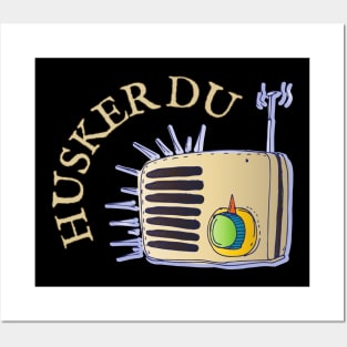 Vintage Hüsker Dü radio Posters and Art